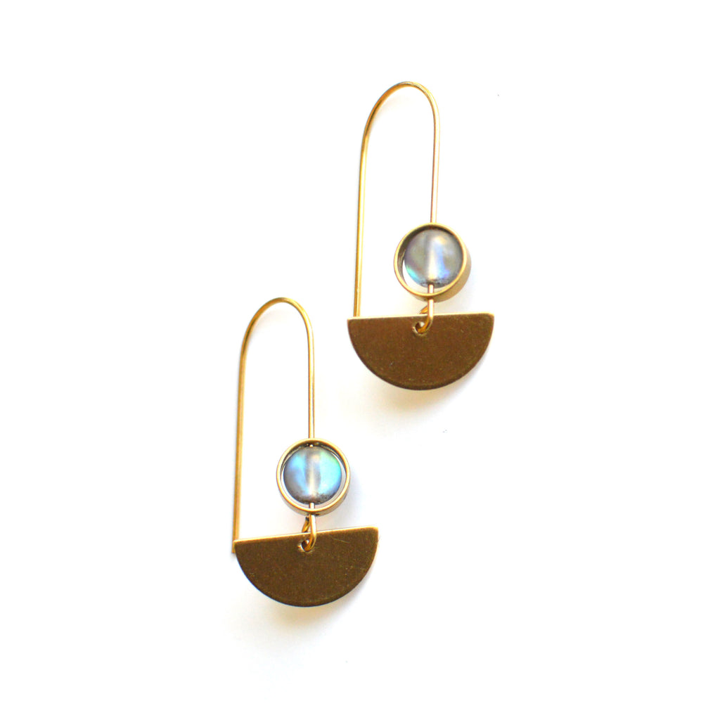 Half Moon Earrings