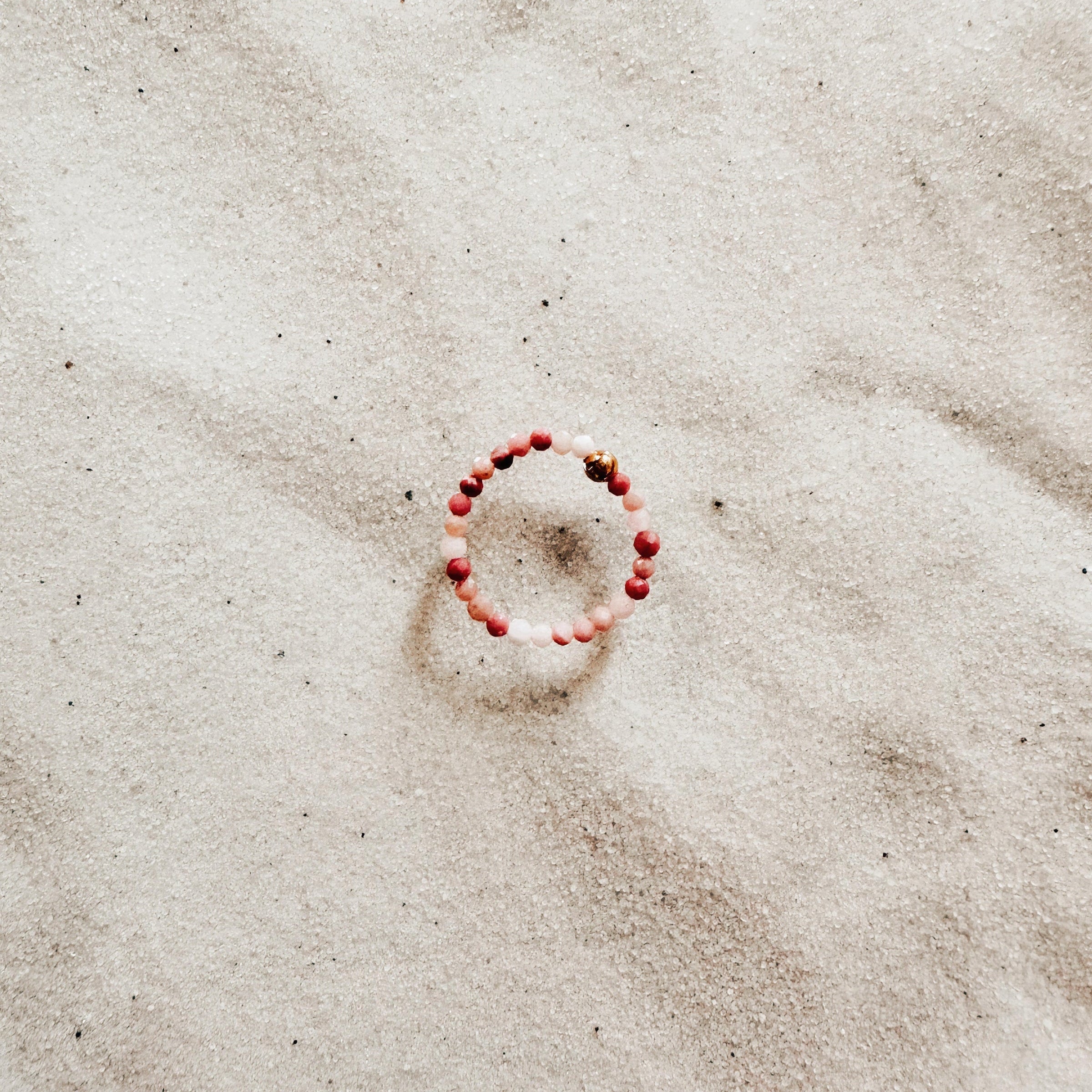 Flamingo Beaded Ring