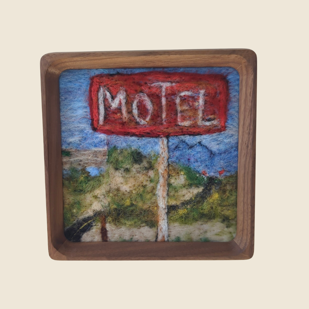 Roadside Relic - Original Painting - Road Trip Art Show