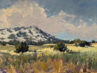Still, Hot air, Central Utah  - Original Painting - Road Trip Art Show