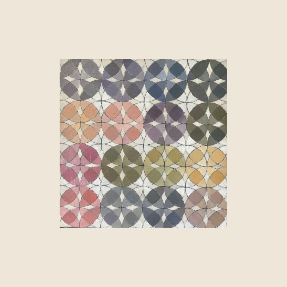 Circles and Diamonds - Original Art - In Color Art Show