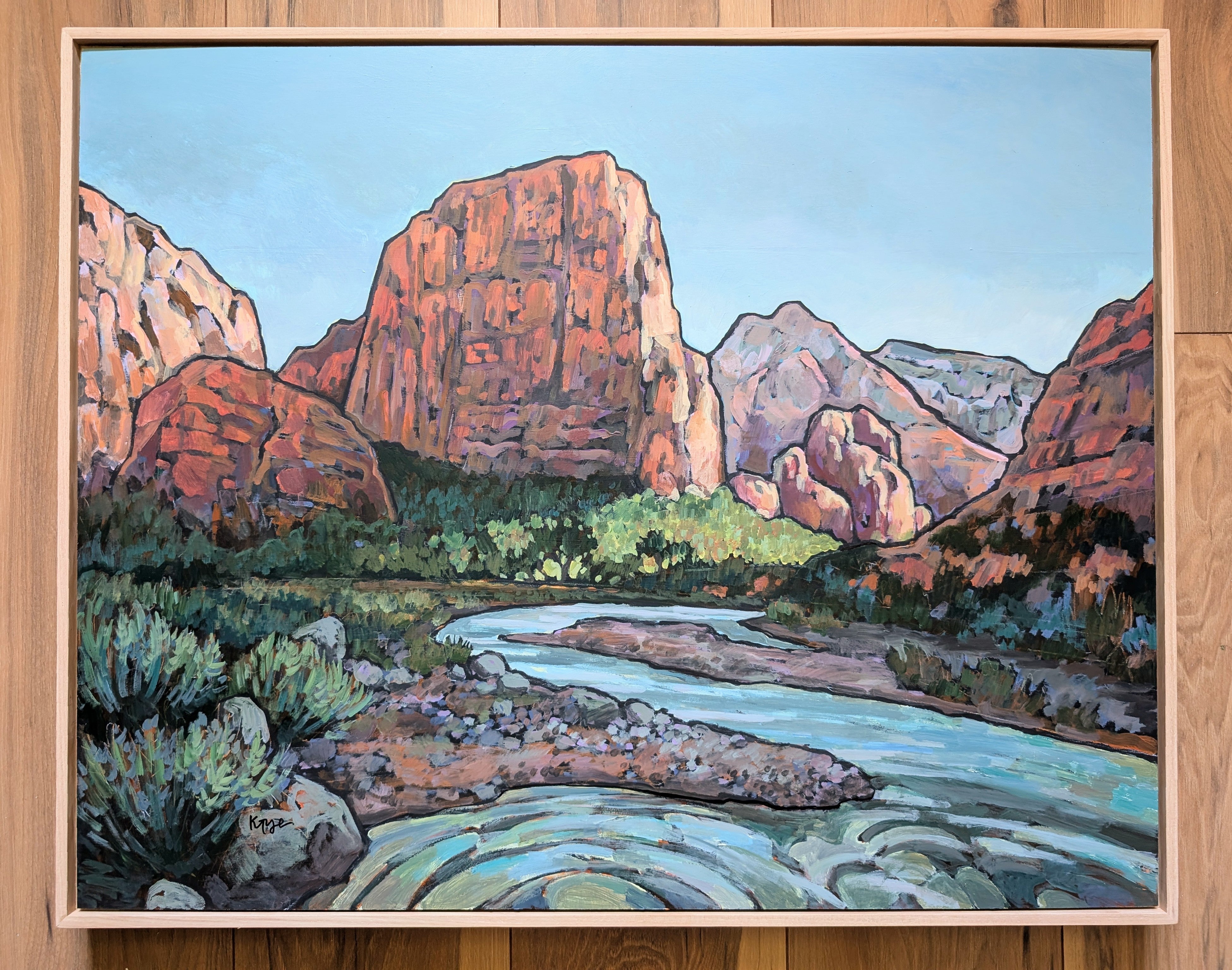 Angels Landing - Original Artwork - Road Trip Art Show