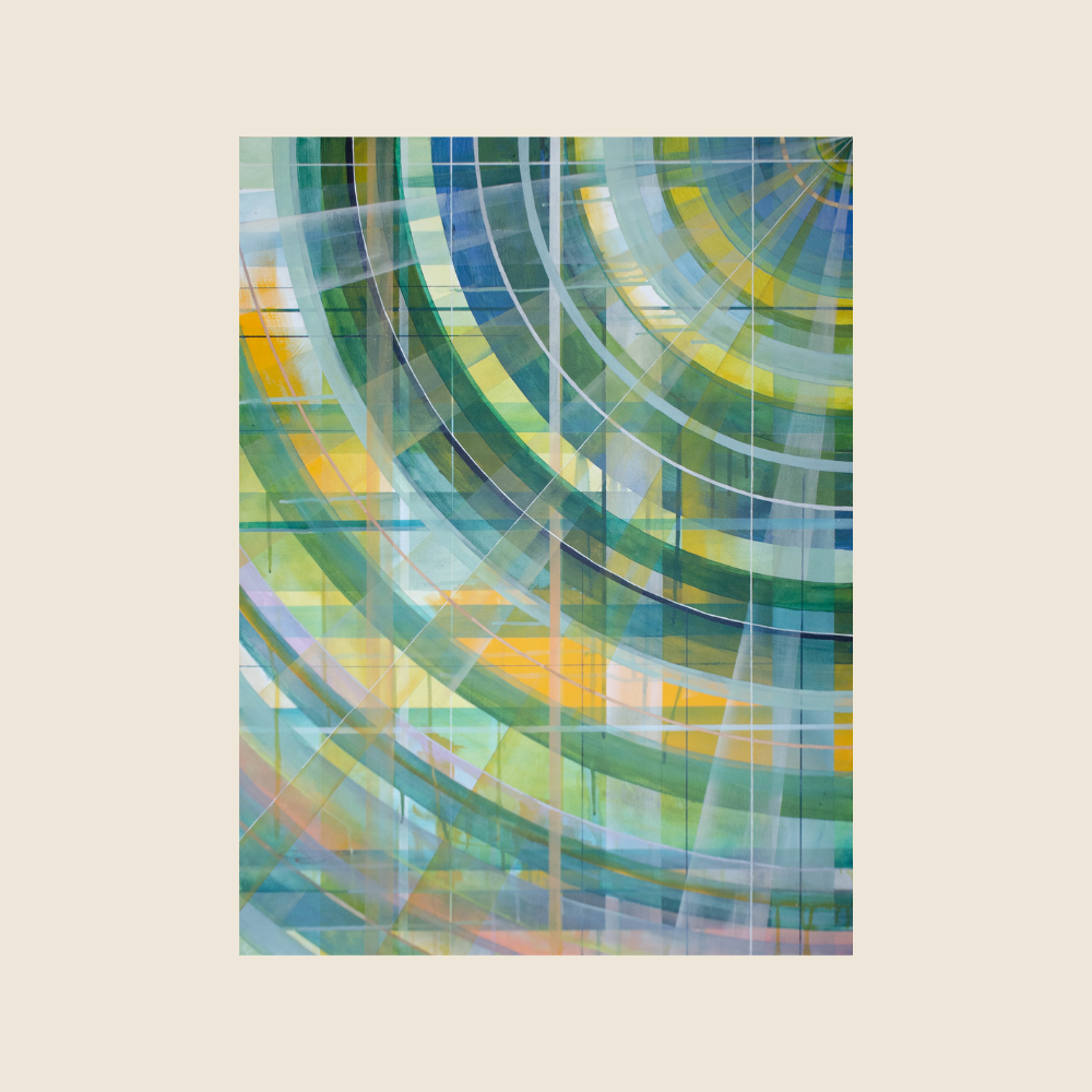 Rings Ripples and Rays - Original Art - In Color Art Show