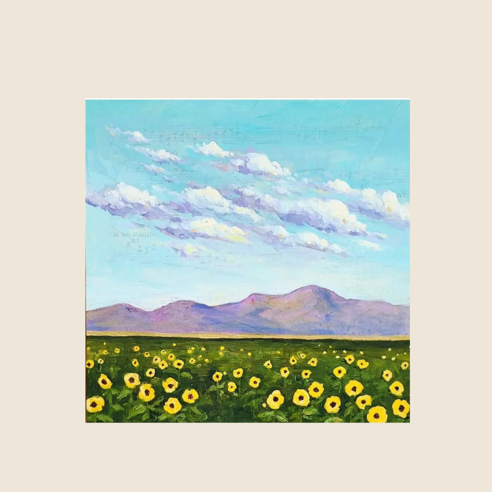 Fields of Sunshine - Original Painting - Flourish Art Show