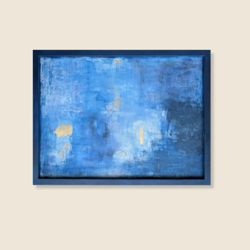 "Cerulean Dream" - Original Painting - Winter Solstice Art Show