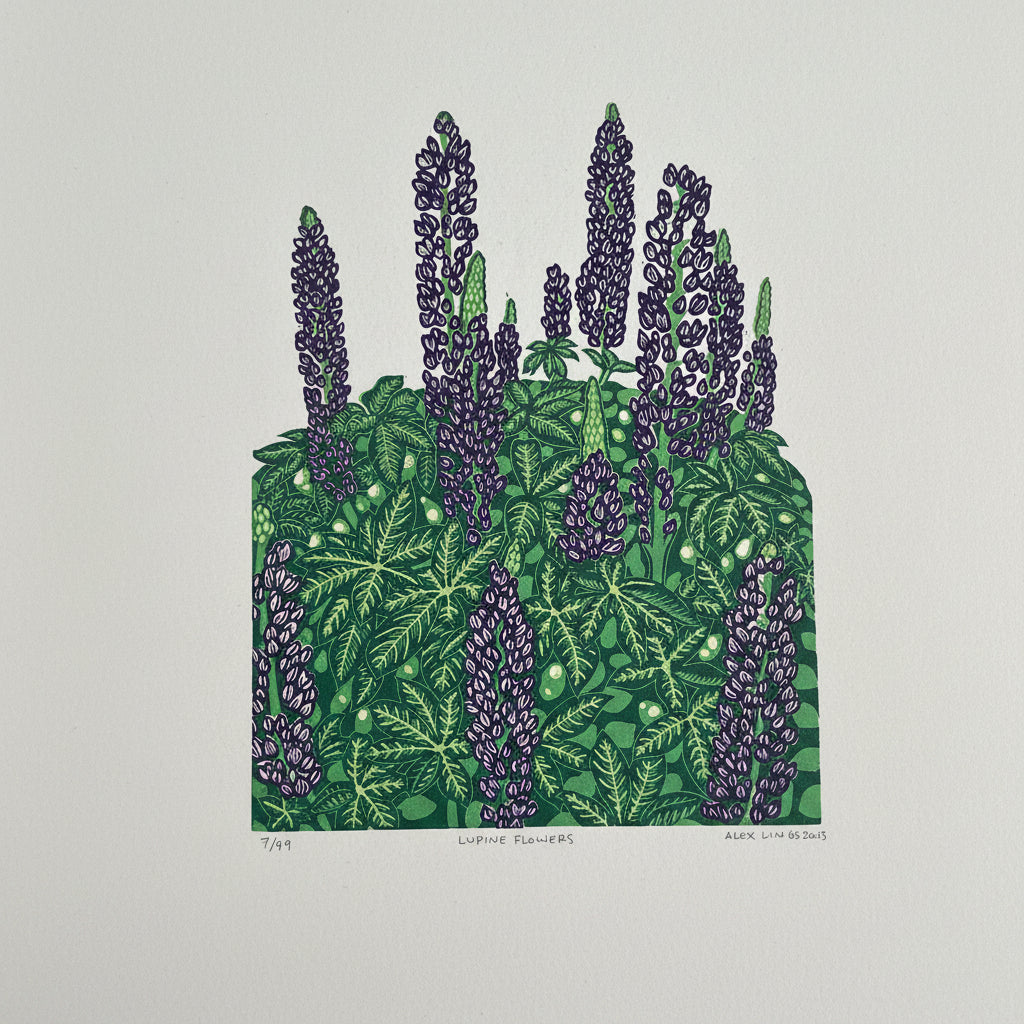 Hand-carved linocut prints bring bold, graphic artistry to any space. Each 9x12 print showcases striking contrast and intricate linework, capturing the raw energy of traditional printmaking. Perfect for art lovers who appreciate handcrafted character and unique visual impact. These prints celebrate the beauty of imperfection and the artist's personal touch—ideal for gallery walls, creative studios, or anywhere you want to make a statement.