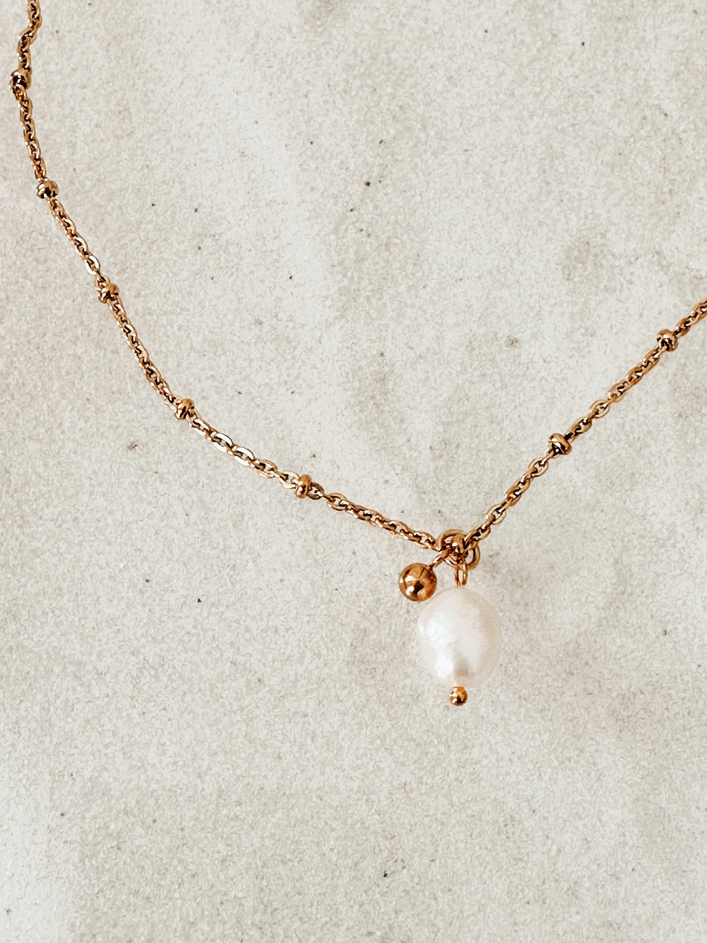 Pearl Drop Necklace