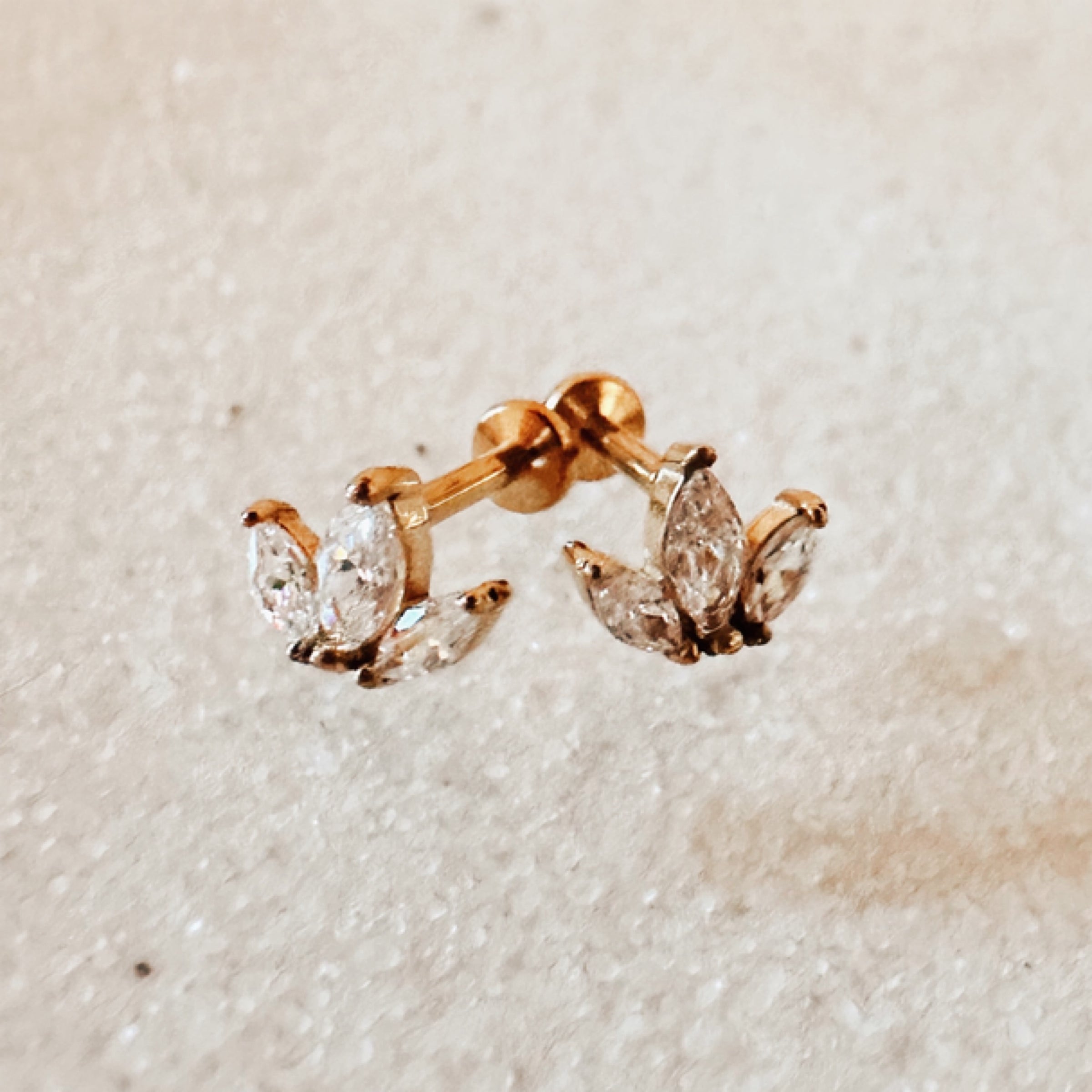 Trinity Stud Earring
