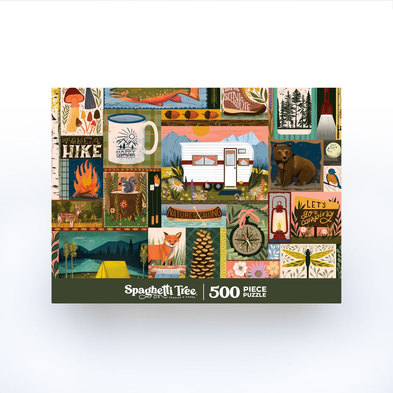 Let's Go Camping 500 Piece Puzzle