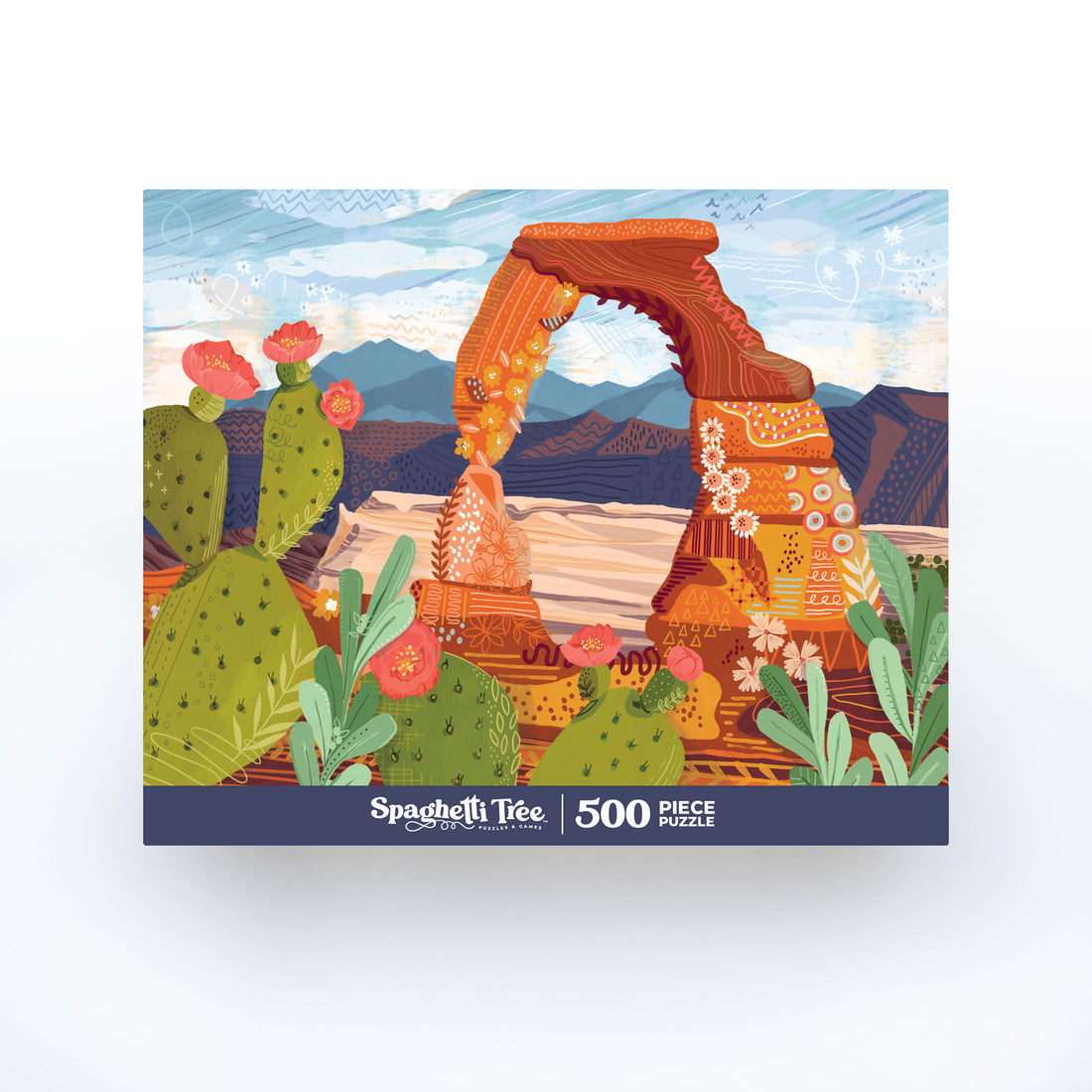 Delicate Work of Arch 500 Piece Puzzle