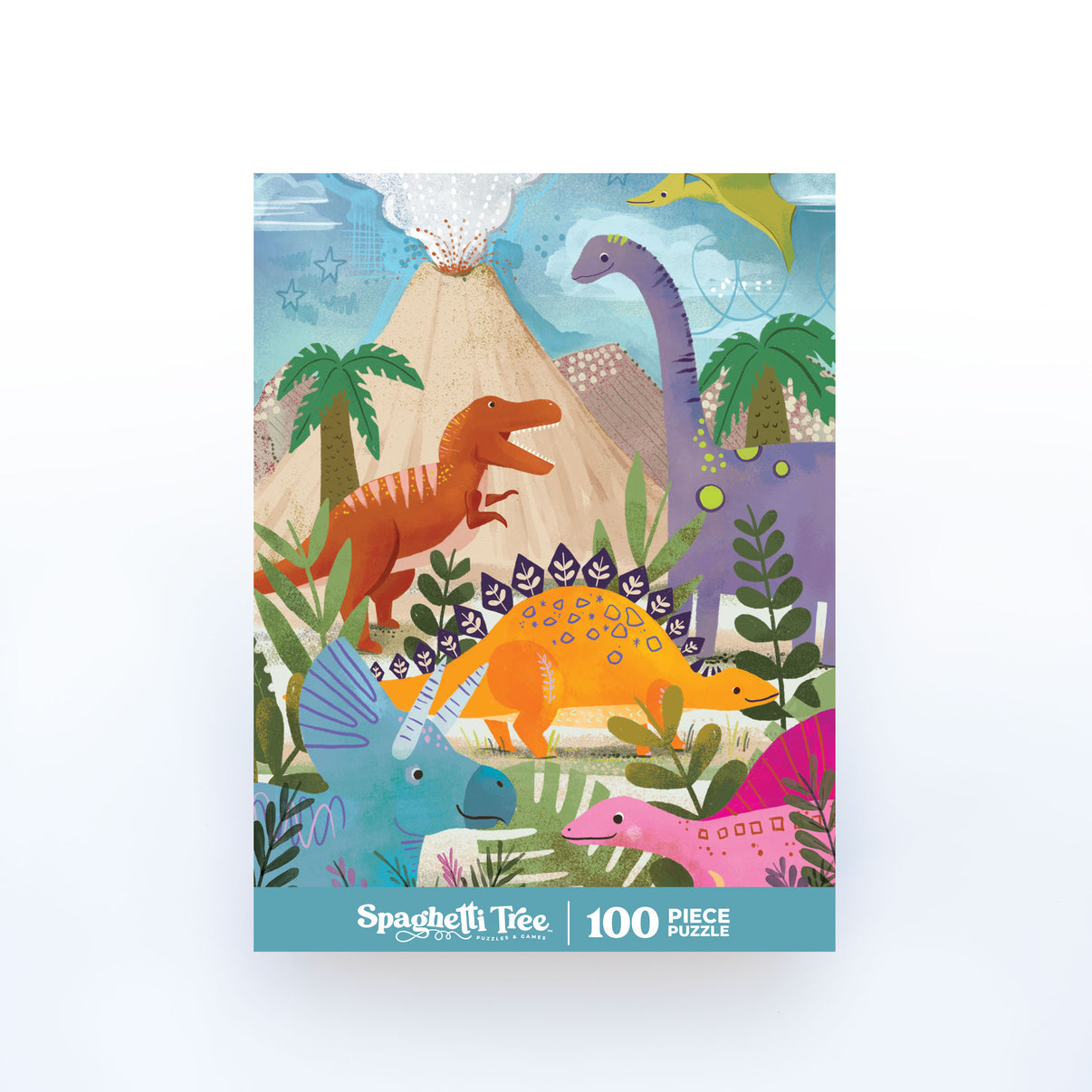 Jurassic Pals 100 Piece Puzzle