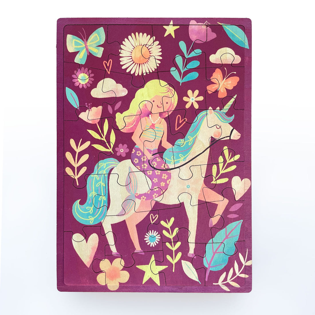 Mermicorn Wood Puzzle