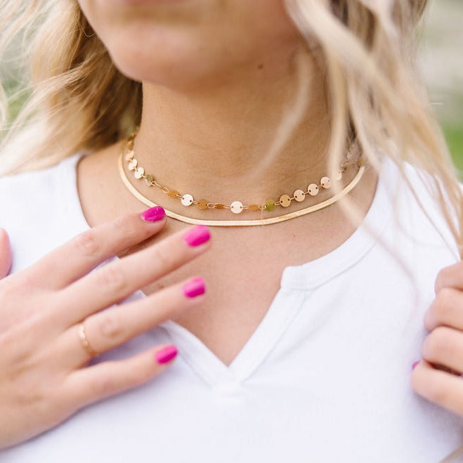 Chloe Coin Necklace