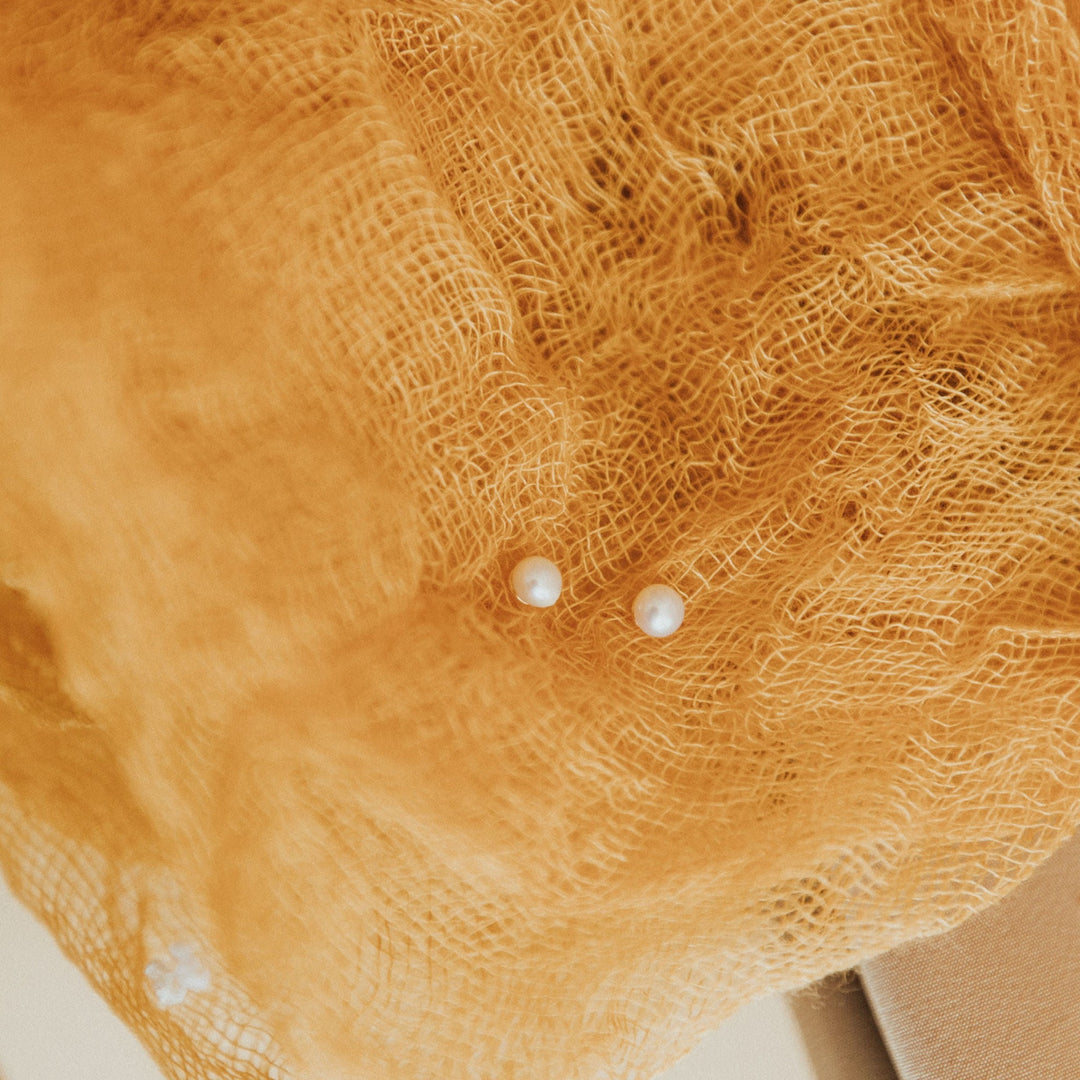 Sailor Pearl Studs - Mauve Jewelry Co.