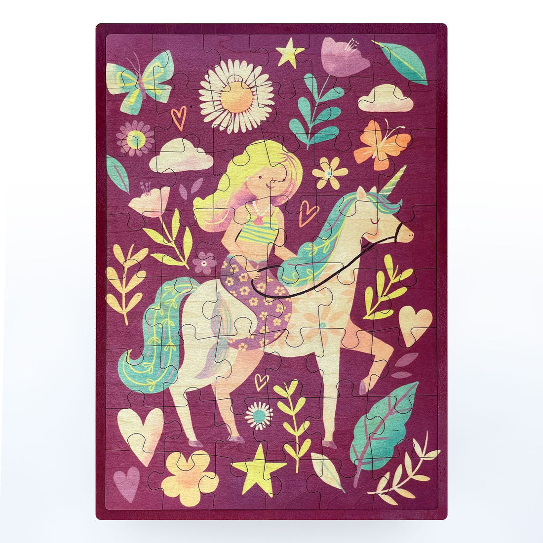 Mermicorn Wood Puzzle
