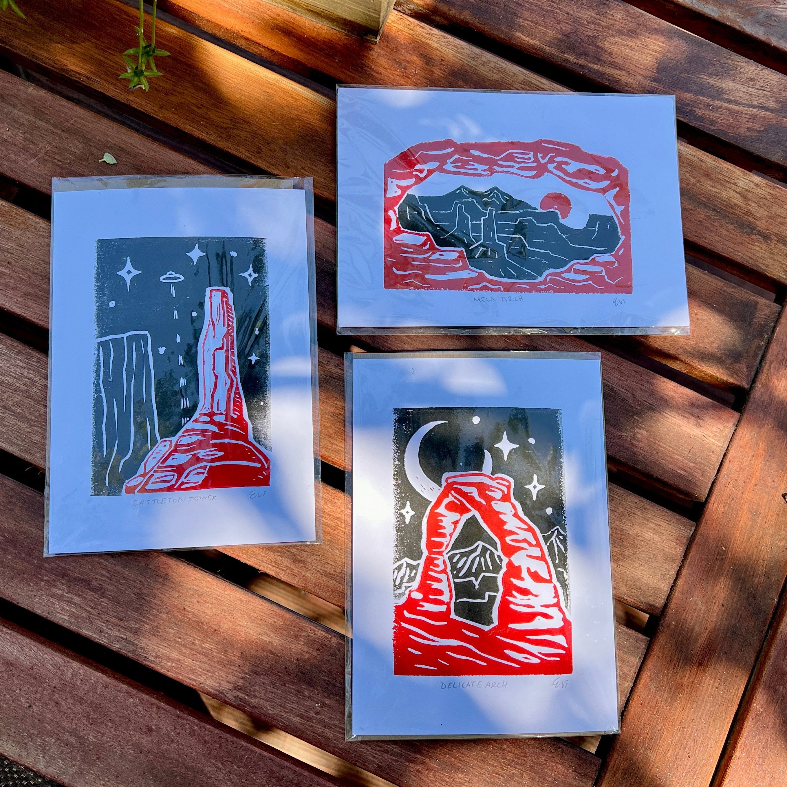Evi Studio Linocut Prints