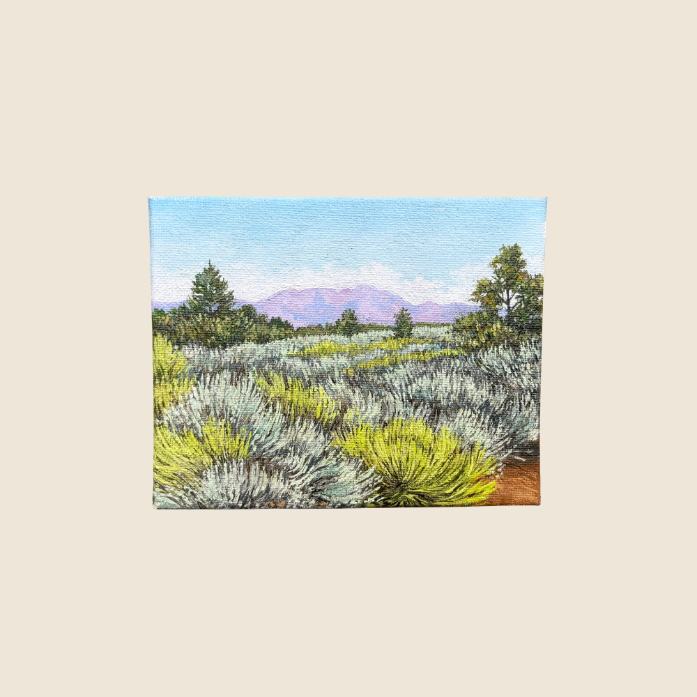 Unmapped Territory - Original Painting - Road Trip Art Show