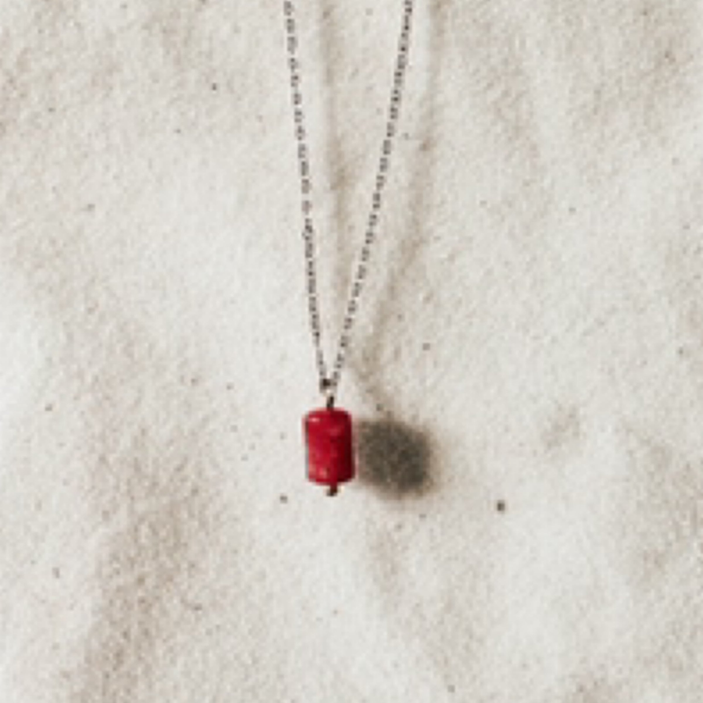 Natural Drop Stone Necklace