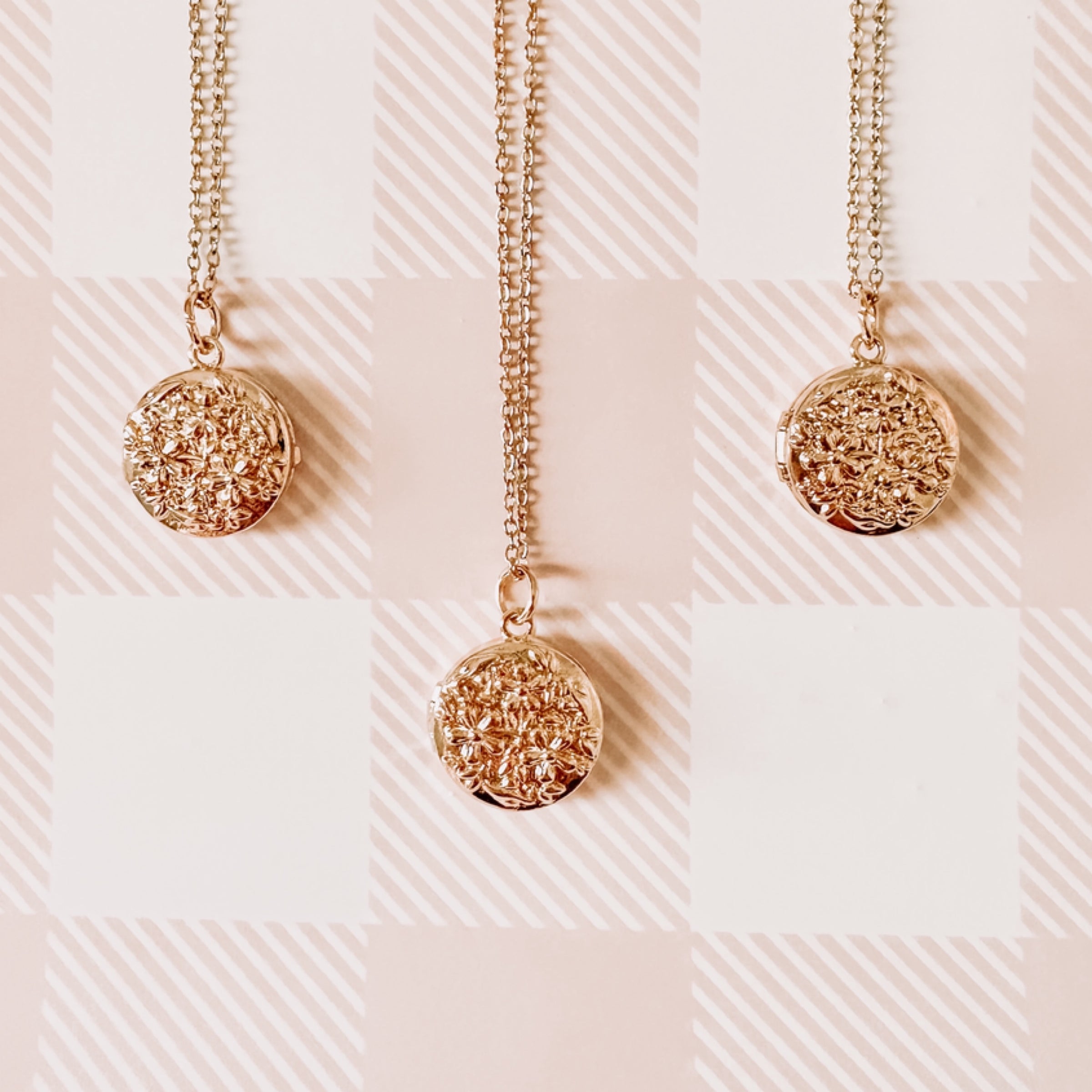 Floral Keepsake Locket