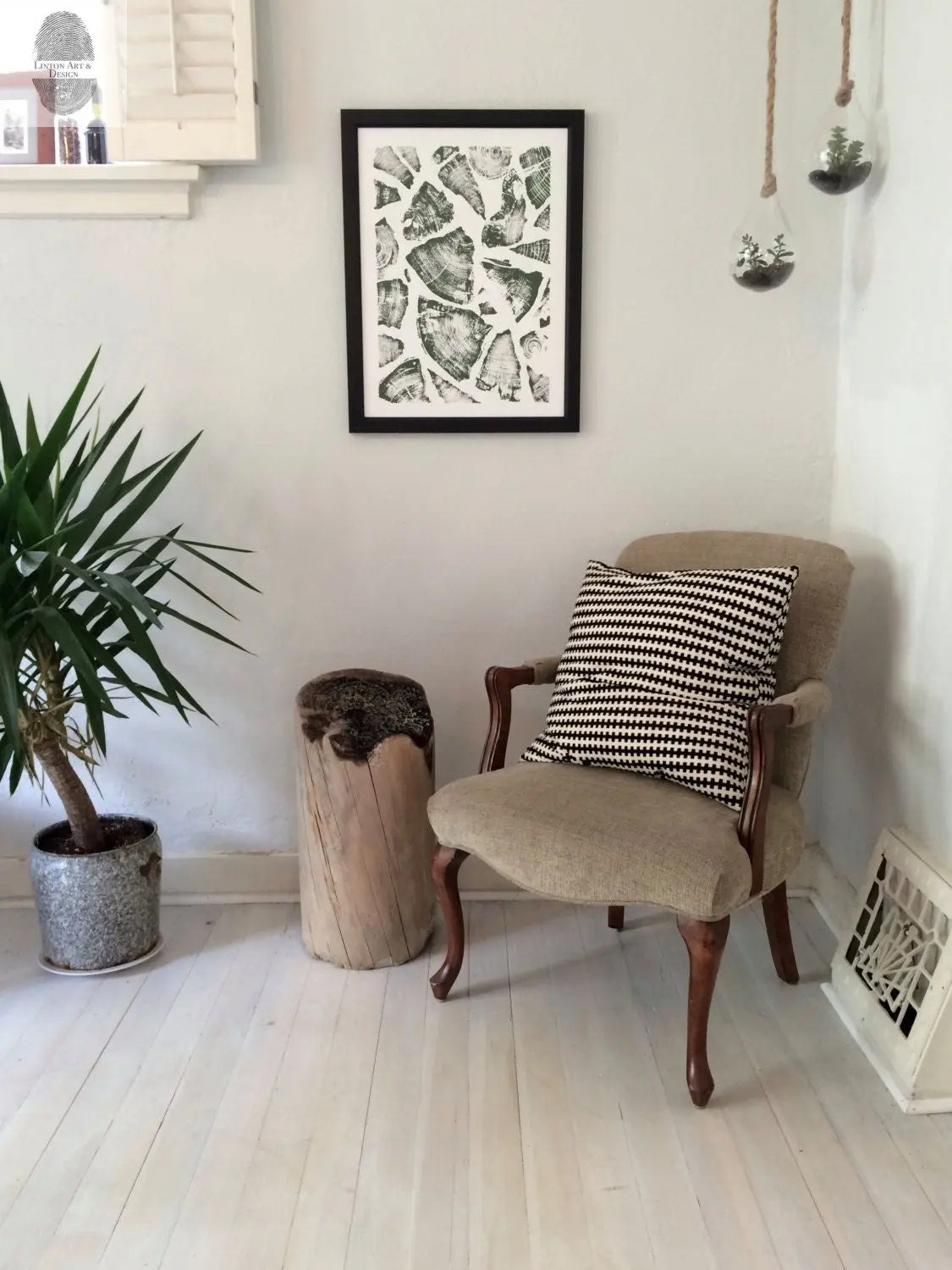 Natural Pattern Collage - 18x24 Print