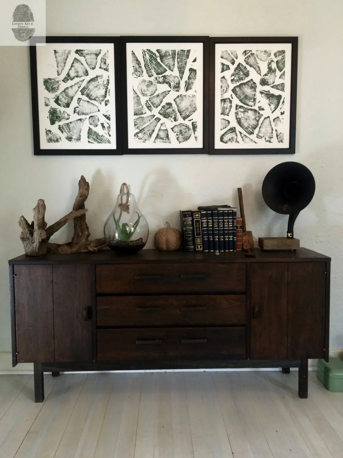 Natural Pattern Collage - 18x24 Print