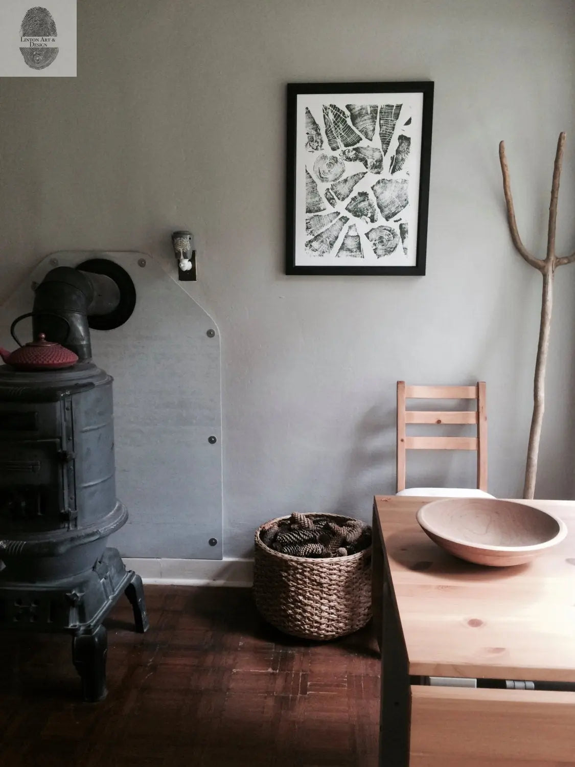 Natural Pattern Collage - 18x24 Print