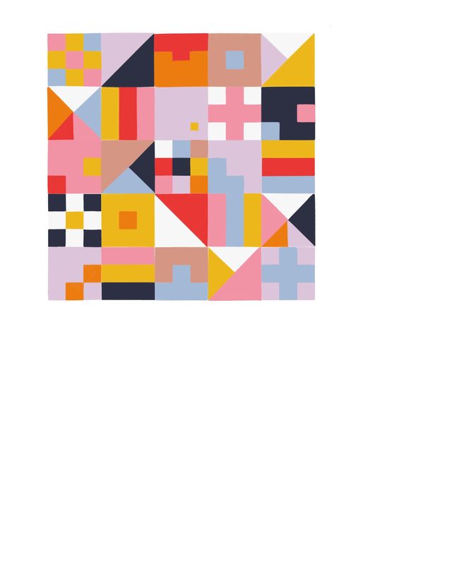 Nautical Quilt Print