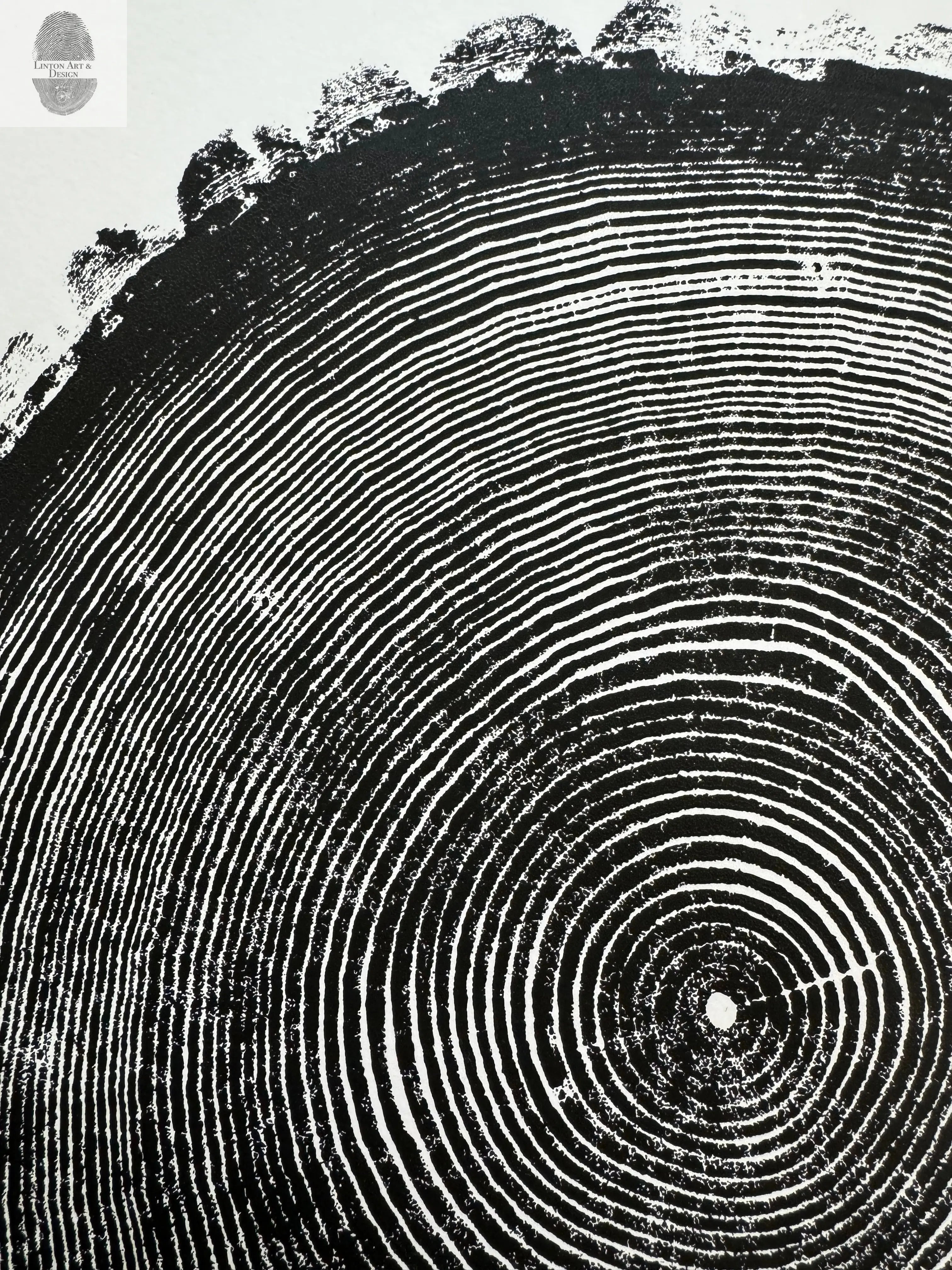 New Hampshire Ash: Beautiful Tree Ring Prints and Woodblock Art