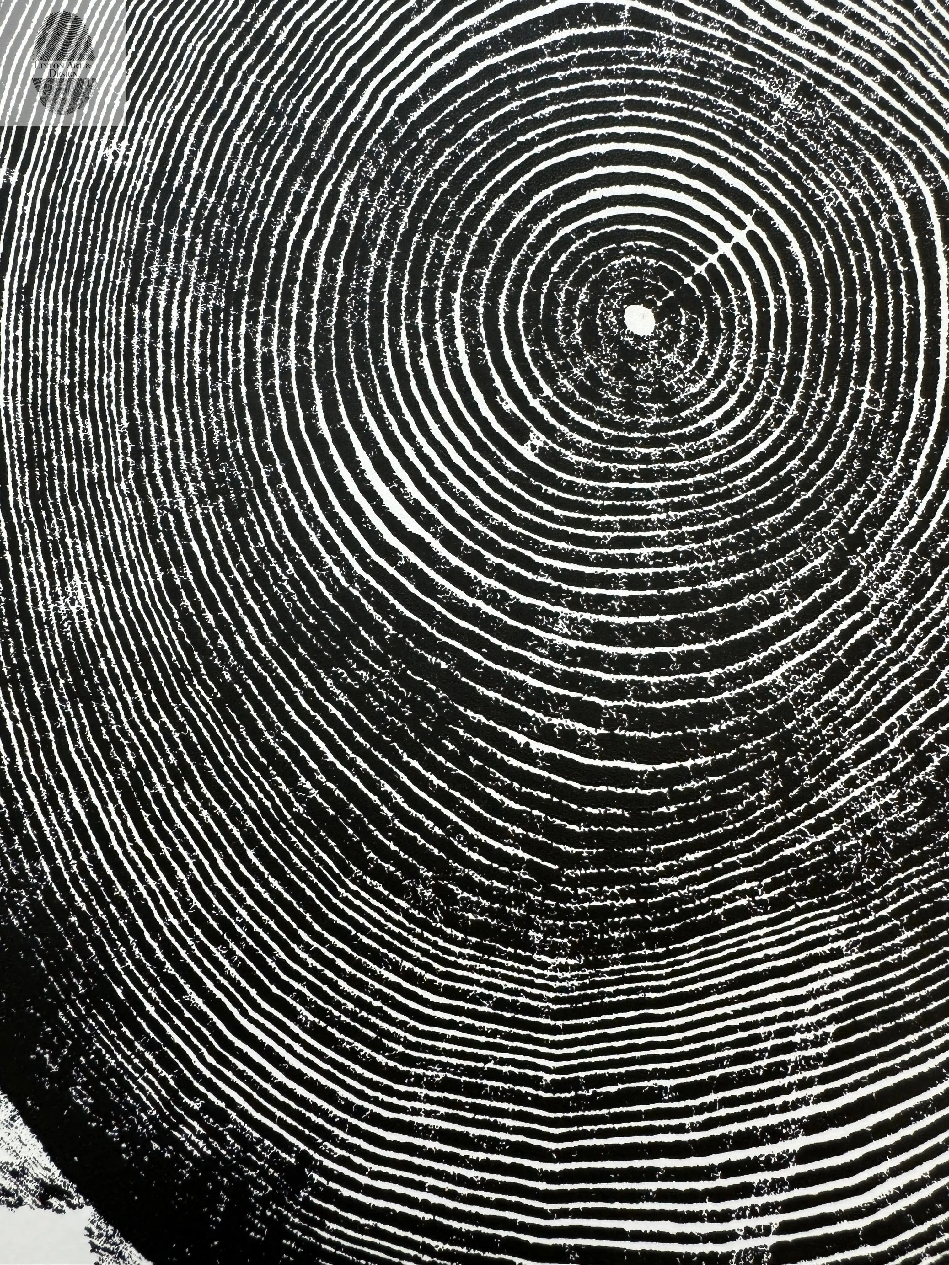 New Hampshire Ash: Beautiful Tree Ring Prints and Woodblock Art