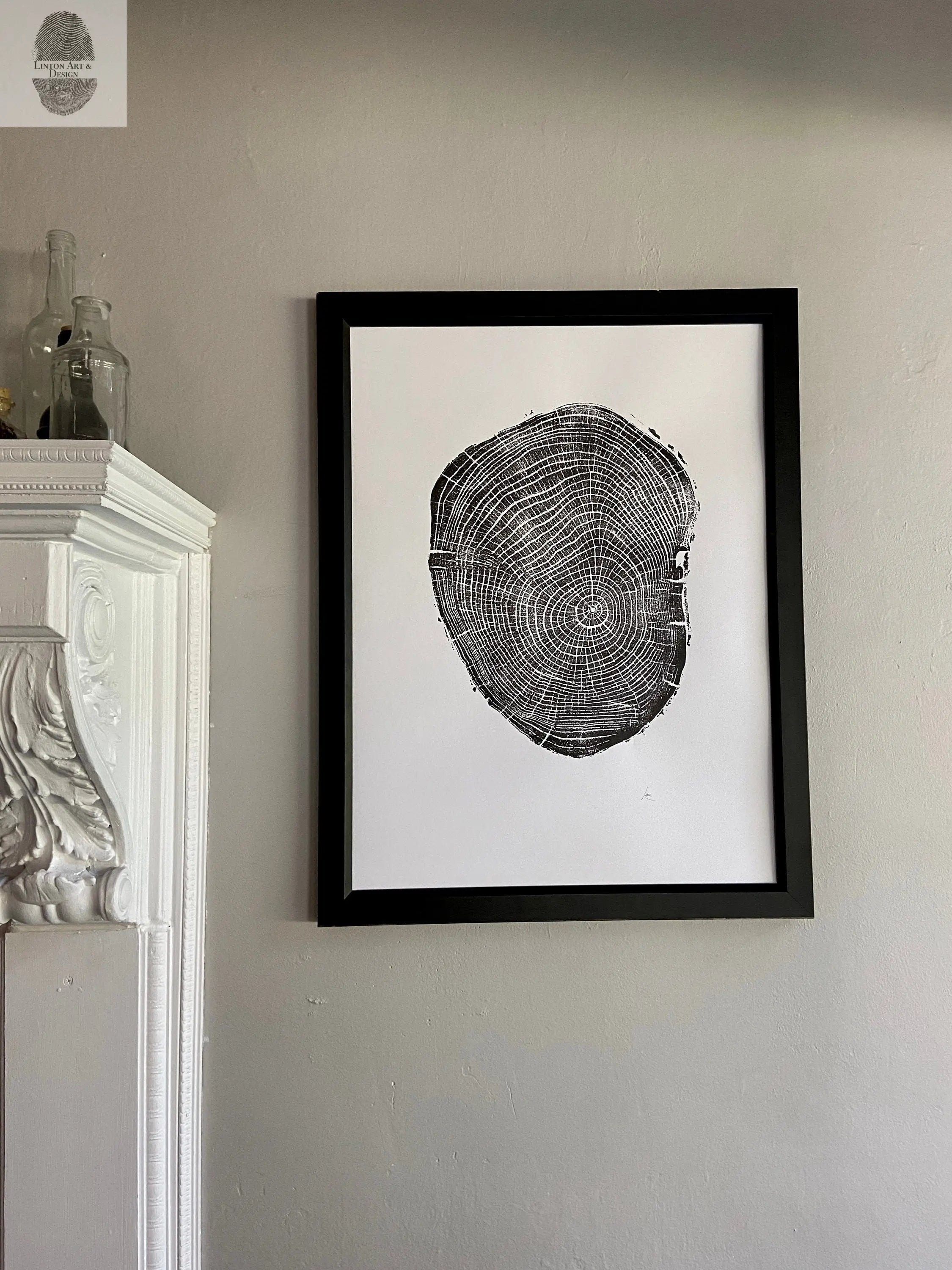 New Haven, Connecticut Ash - 18x24 print