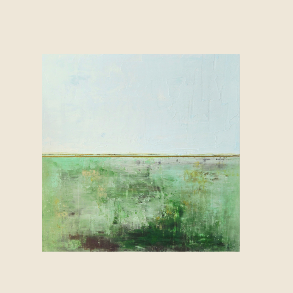 "Green Fields" - Original Painting - New Beginnings Art Show