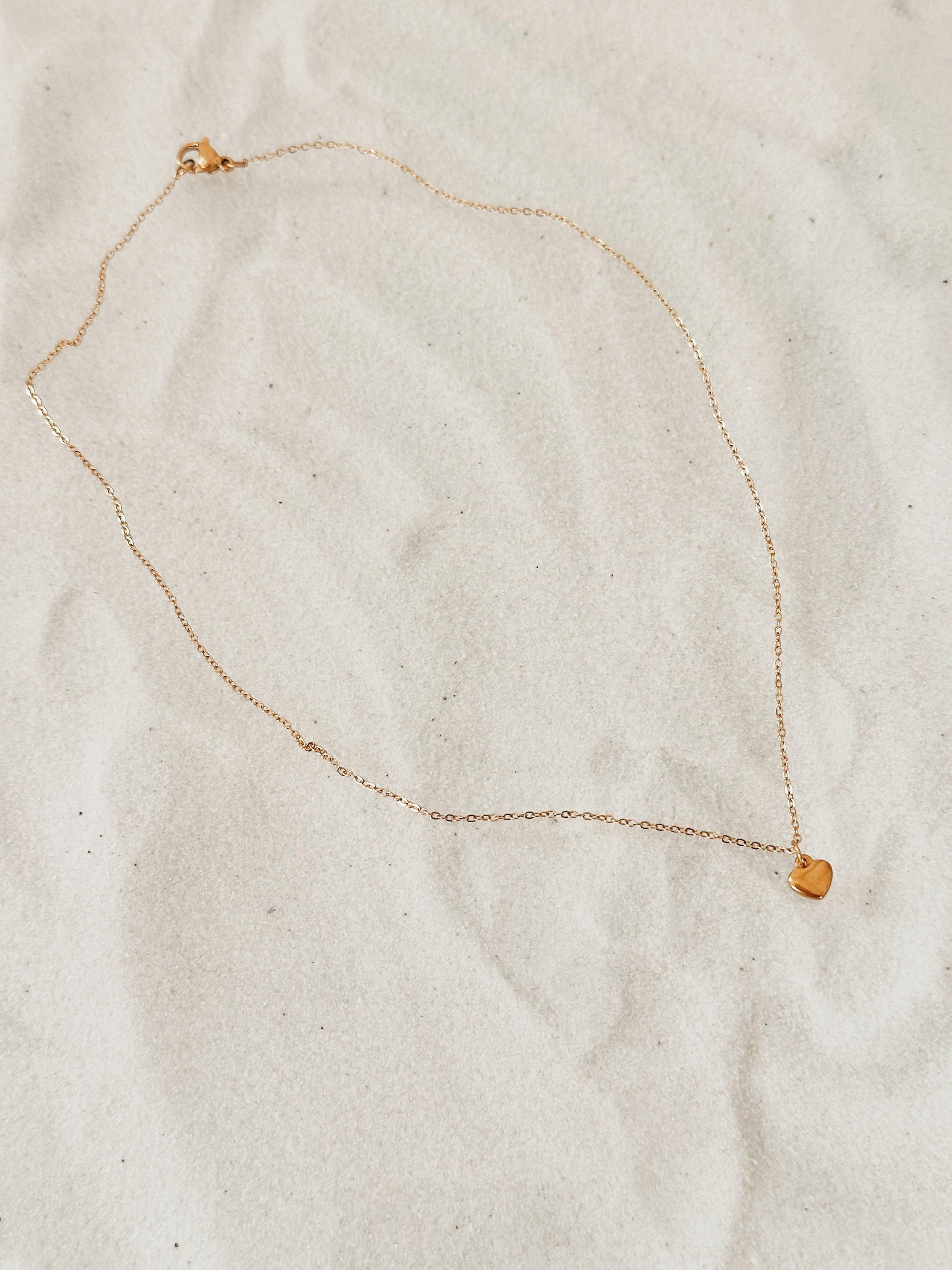 Golden Heart Necklace
