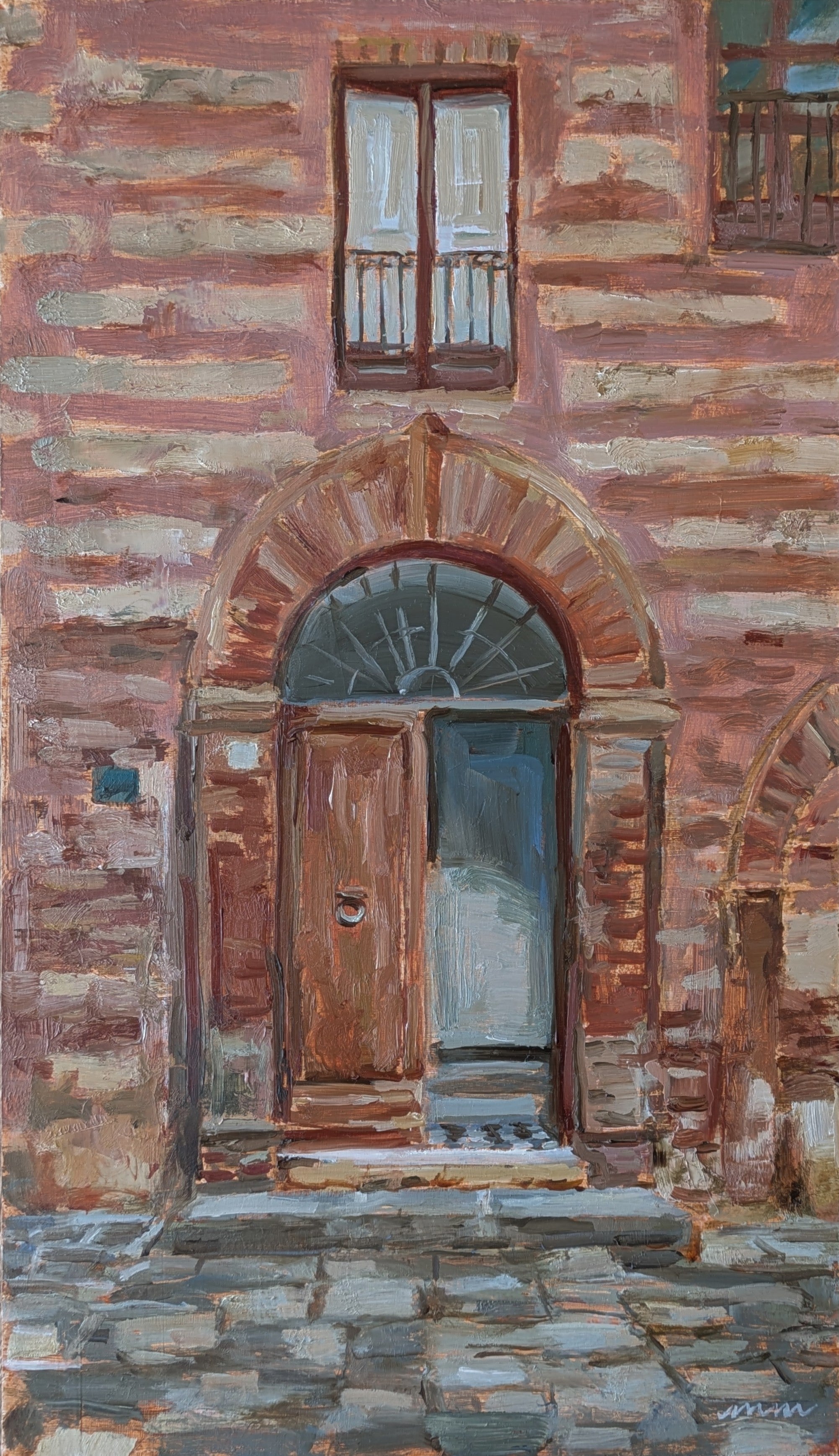 "Open Door" - Original Painting - Road Trip Art Show