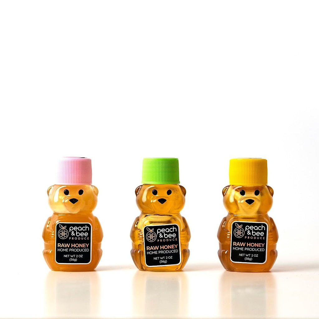 2oz Honey Bear in various flavors