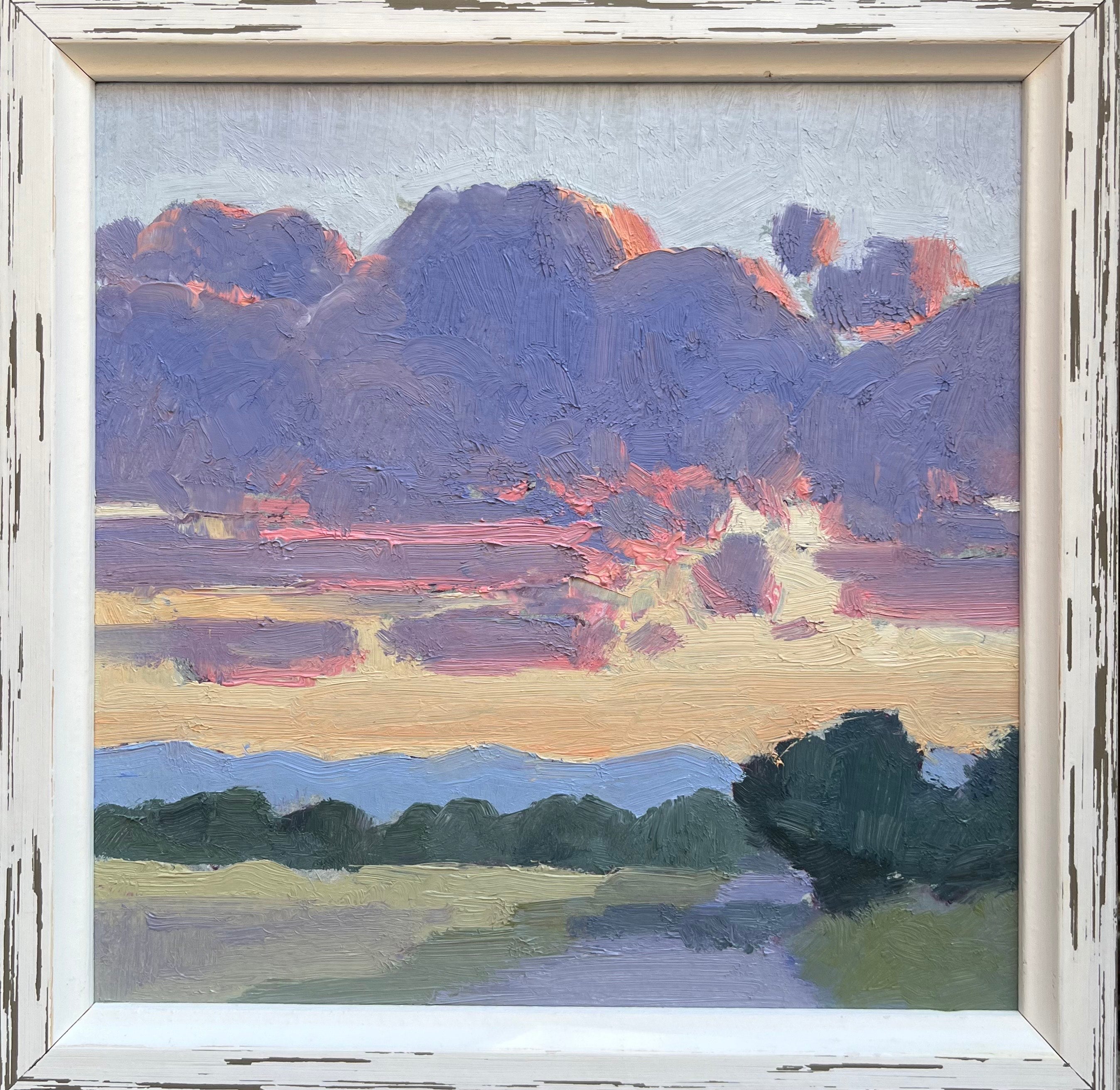 “Dimple Dell Sunset Trail” - Original Painting - Golden Hour Art Show