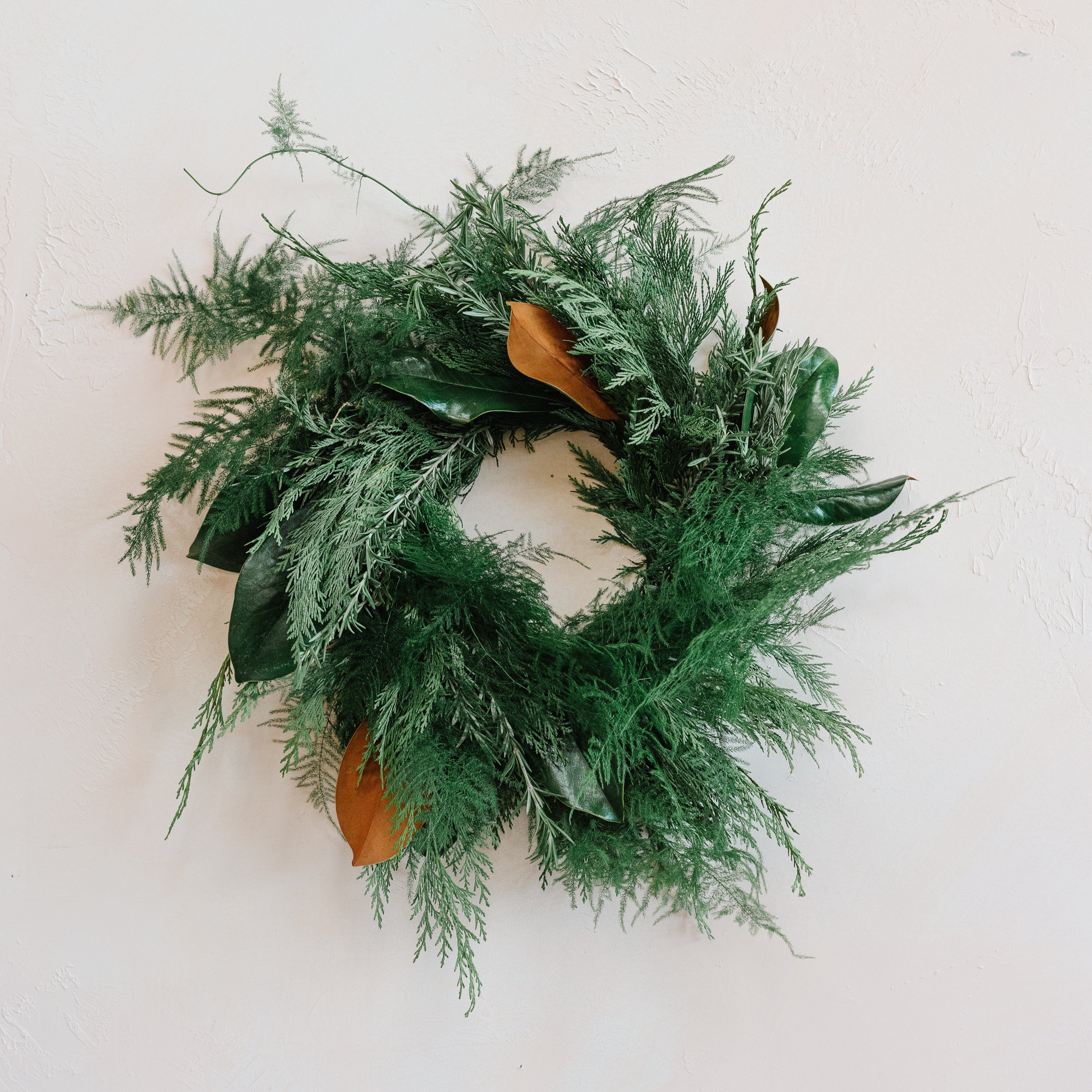 Fresh Holiday Wreath Pre-order - Taylor Rae Bouquet