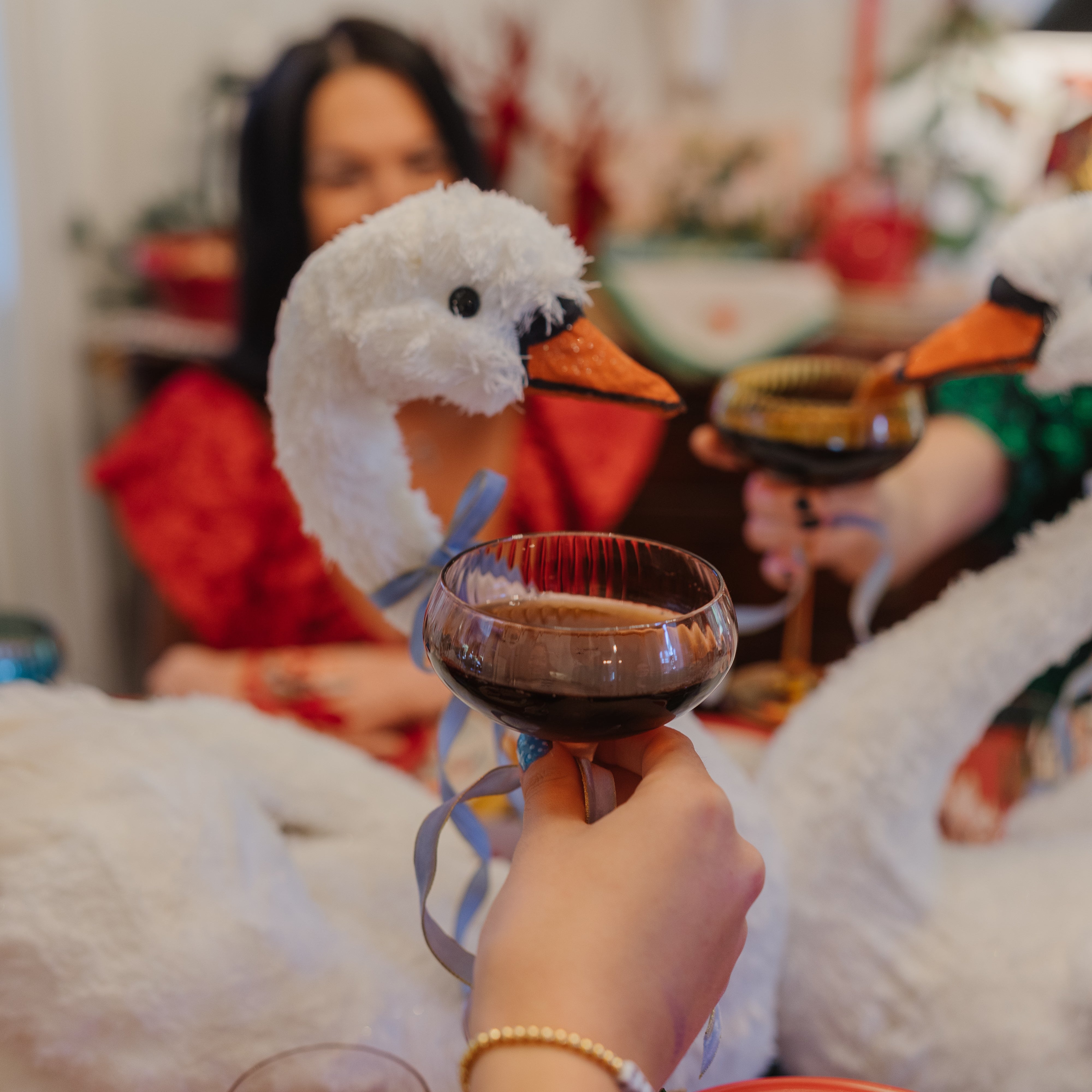 Stemmed Champagne/Coupe Glass - 4 Colors