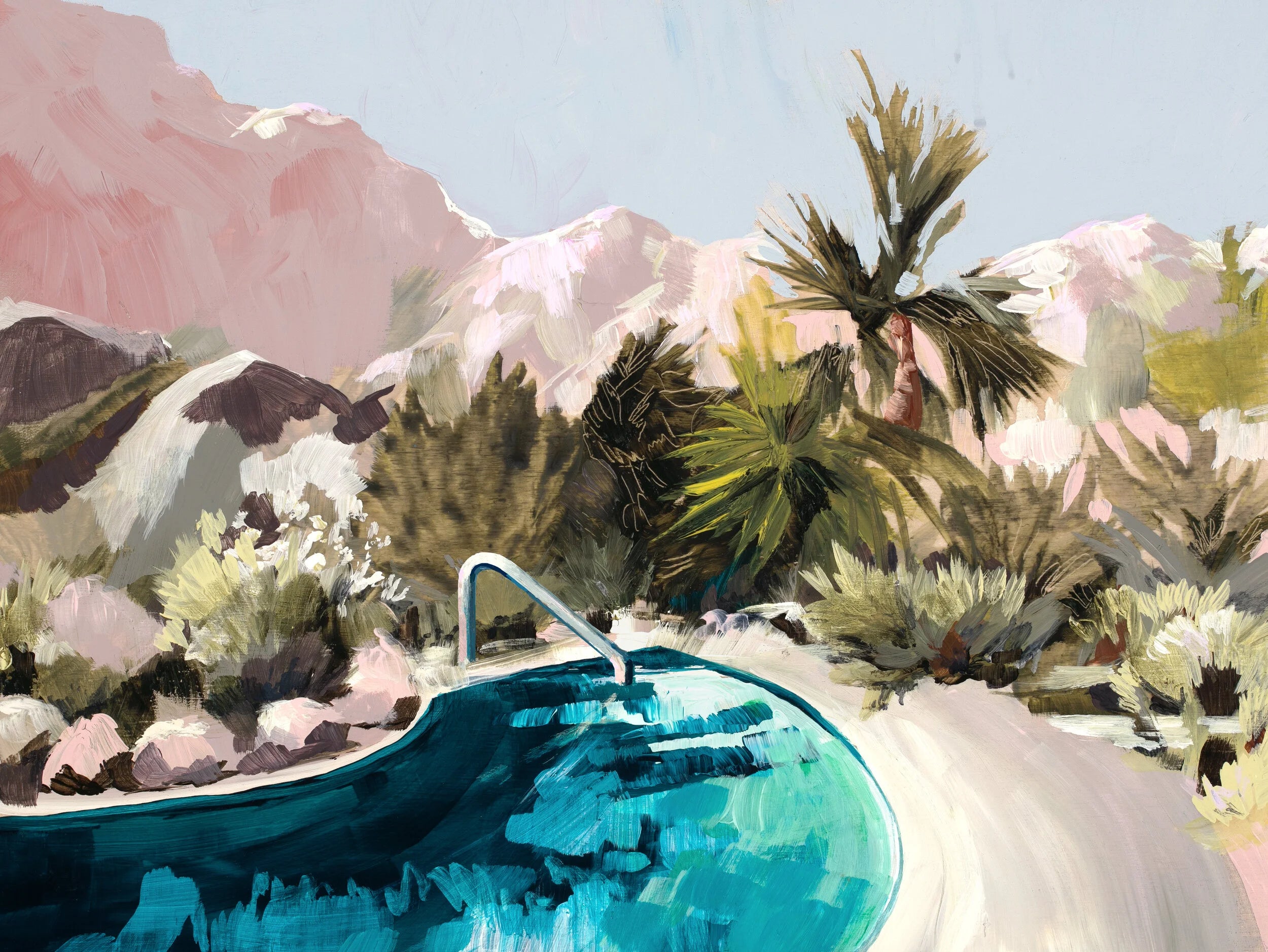 Poolside Print