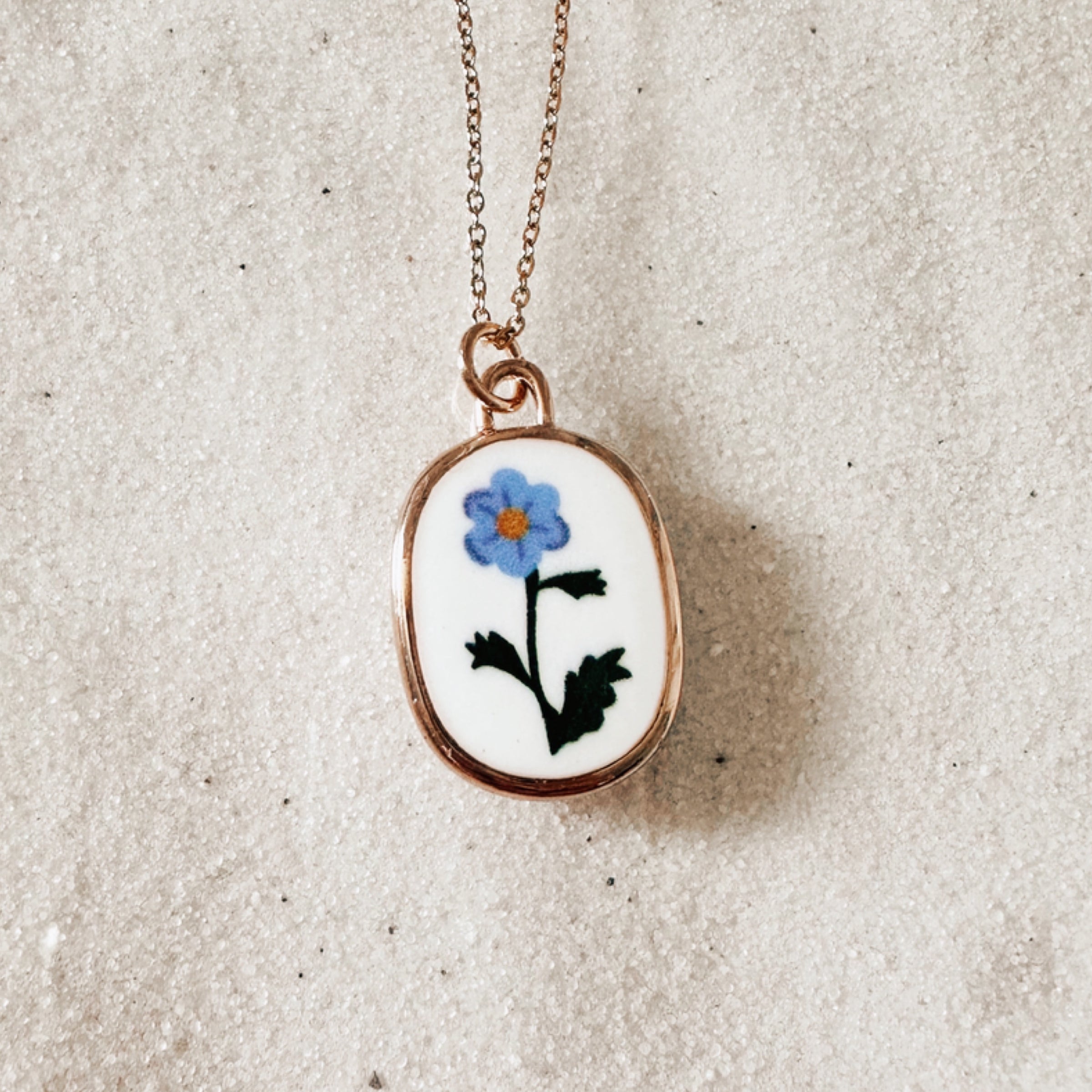 Birth Flower Necklaces