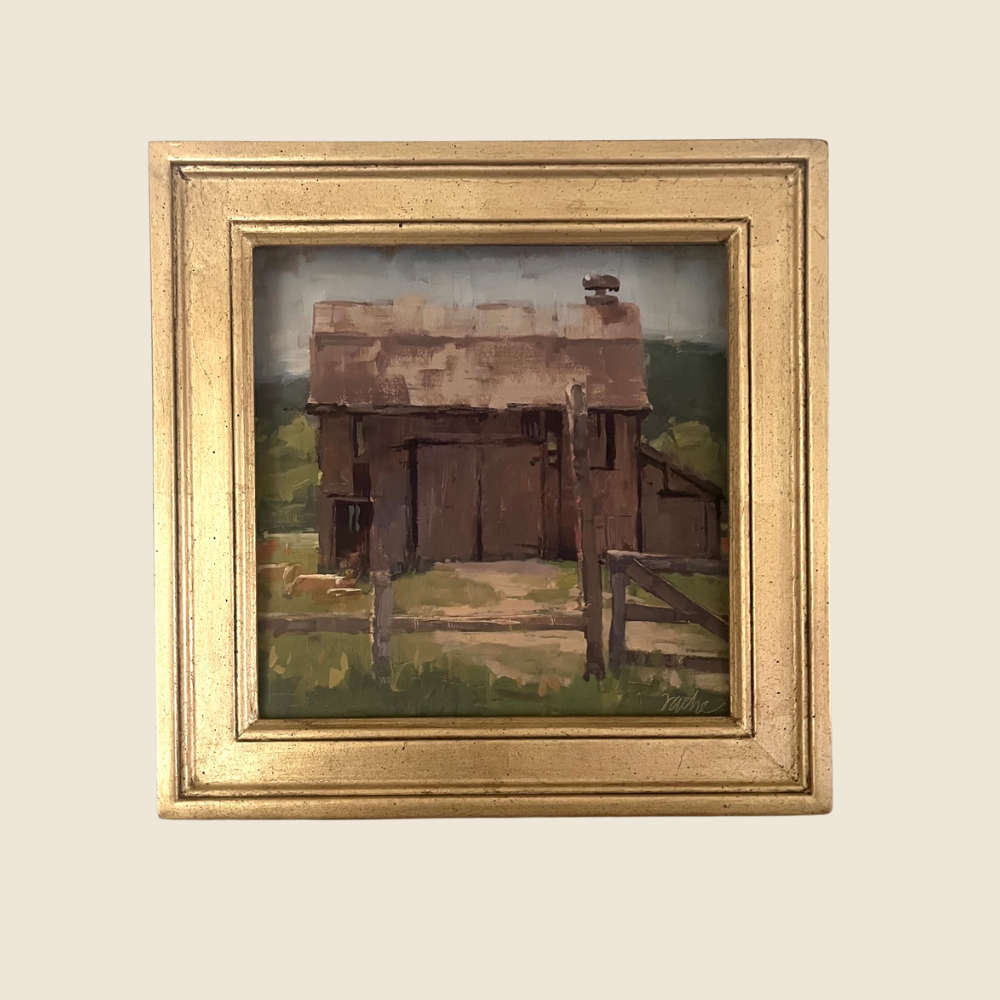 The Old Barn - Original Painting - Road Trip Art Show