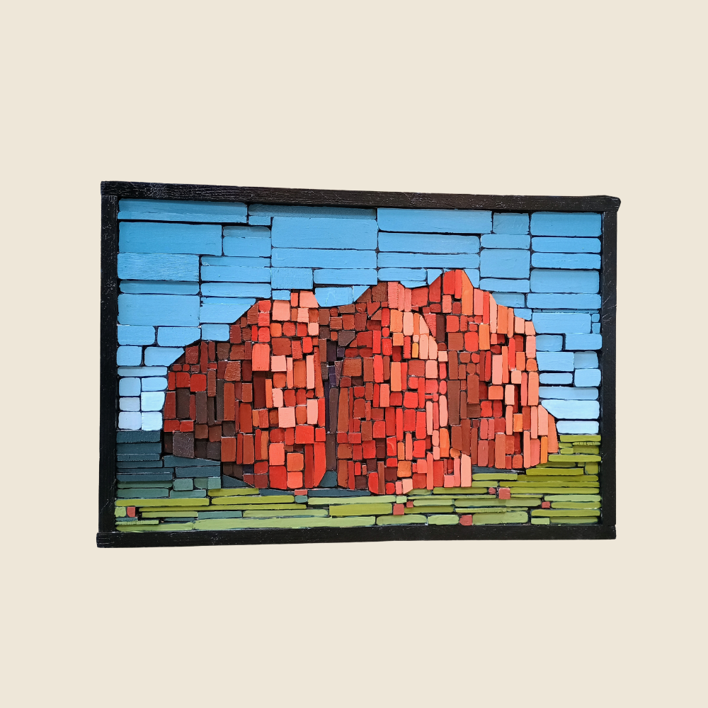 Entrada - Original Painting - Road Trip Art Show