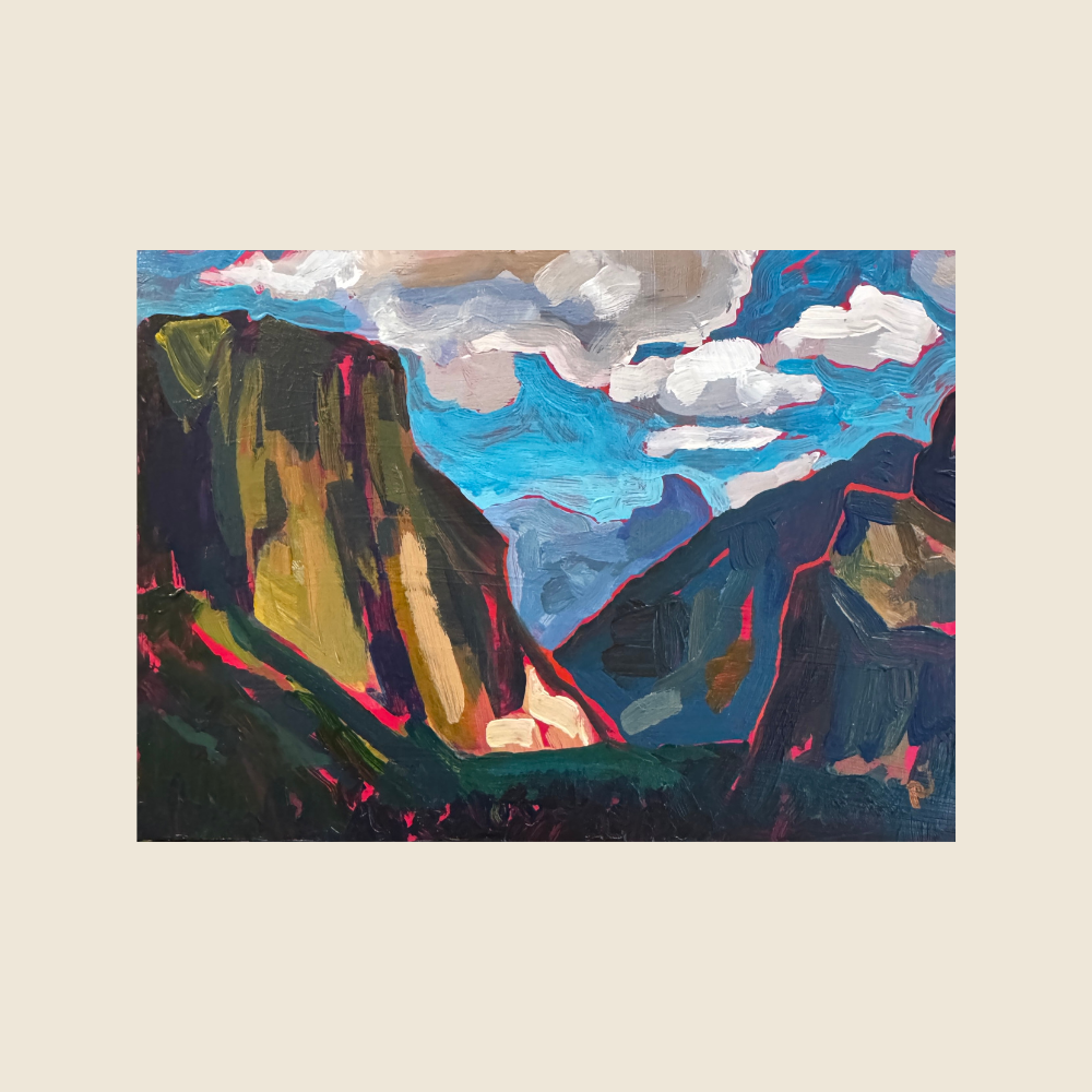 Yosemite- Original Art - Road Trip Art Show