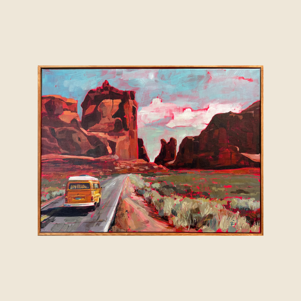 Zion by Bus - Original Art