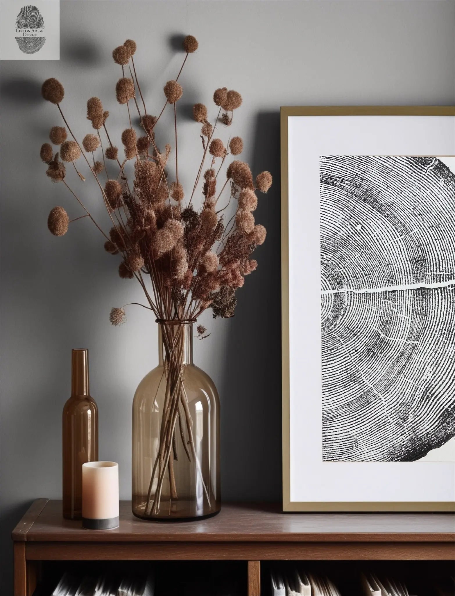 Rock Canyon Pine, Cropped, Limited Edition 11x14 inches. Hand pressed and signed.