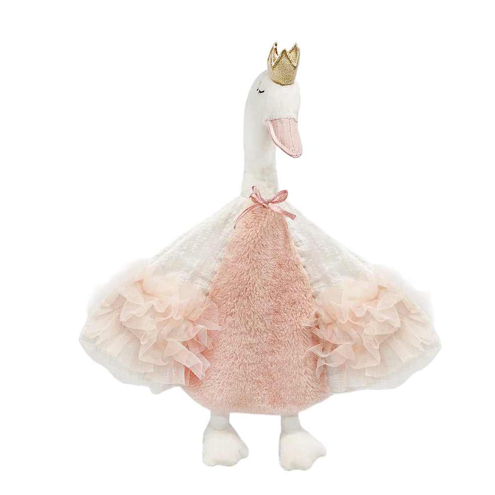 The most whimsical, security blanket around! Soft, soothing velour body, with lightweight muslin wings, and a touch of tulle.  Measures 13.5 inches  Perfect for playing, snuggling for gift-giving
