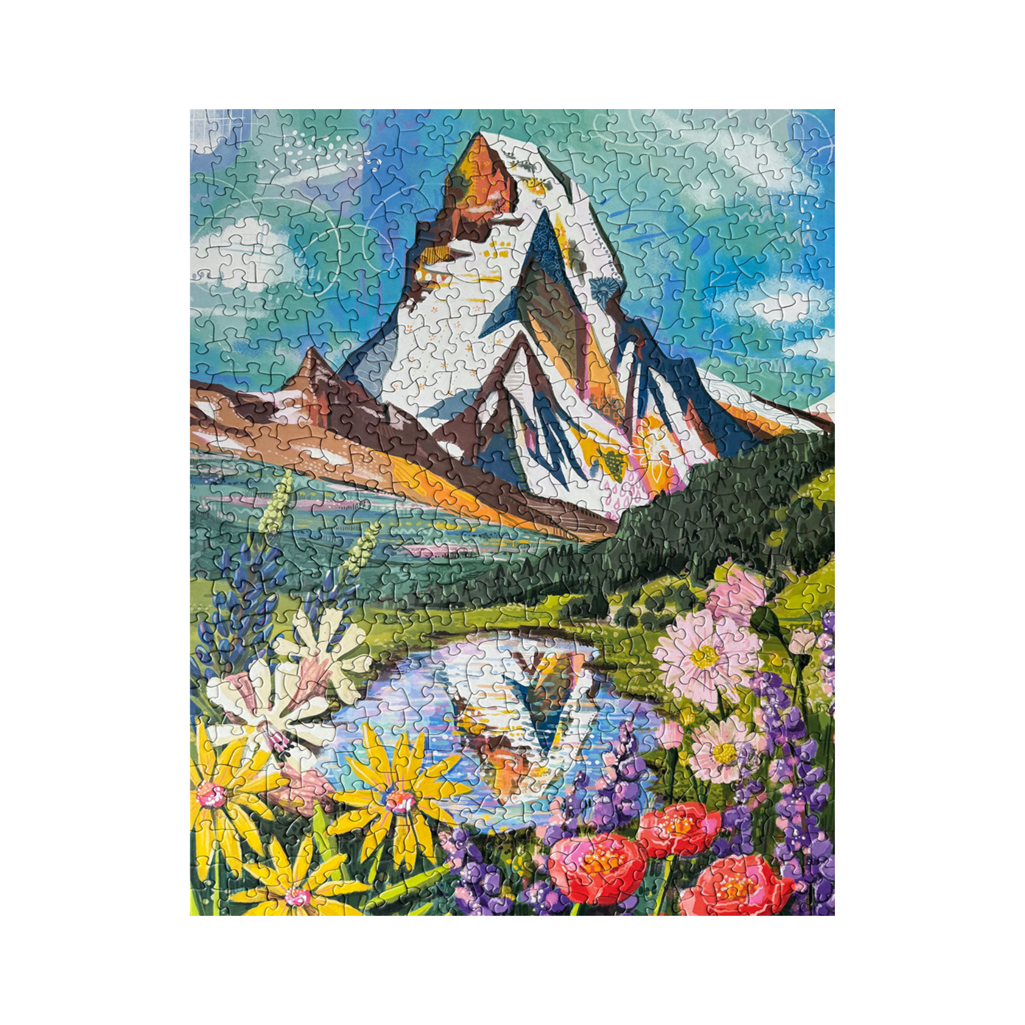 Swiss Summit 500 Pc Puzzle