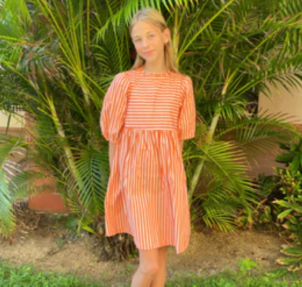 The Goldie - Green & Mint Stripes