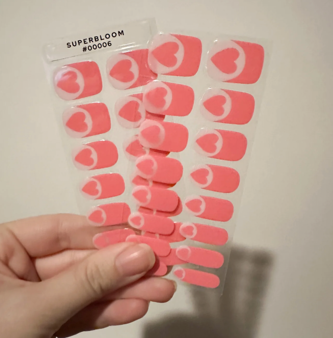 Barbie Goes French Gel Nail Strips
