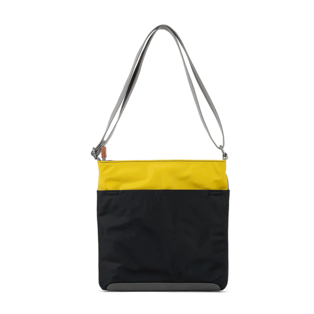The fabric that gets cut off in production is not waste, it just hasn’t realized its potential yet! We lovingly turn leftover recycled material, or ‘offcuts’ into ROKA London bags. Each Color Block is limited due to the amount of offcuts we have – each edition will consist of multiple colorways.