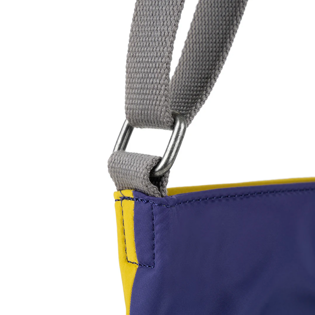 The fabric that gets cut off in production is not waste, it just hasn’t realized its potential yet! We lovingly turn leftover recycled material, or ‘offcuts’ into ROKA London bags. Each Color Block is limited due to the amount of offcuts we have – each edition will consist of multiple colorways.